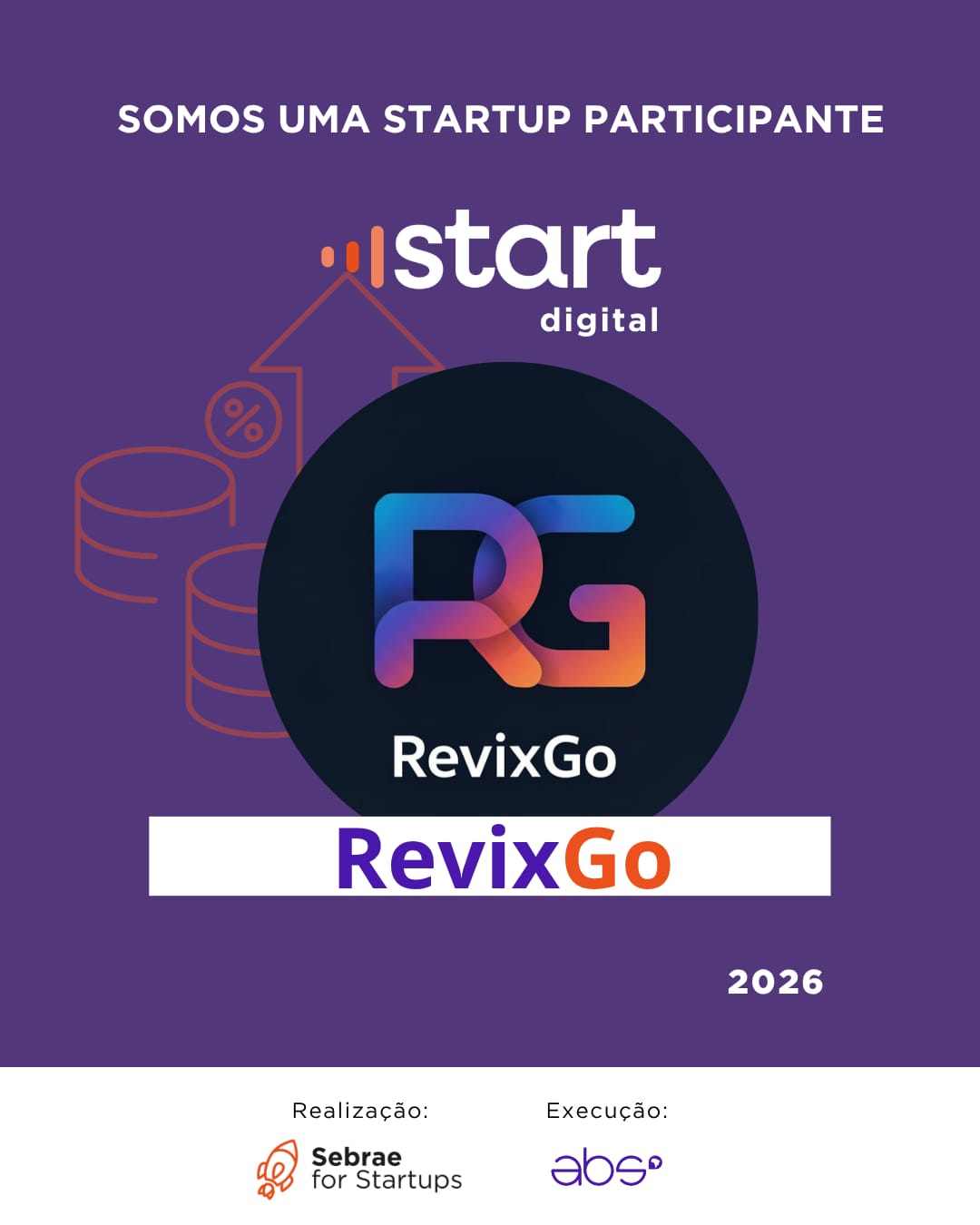 RevixGo como startup participante do Start Digital 2026